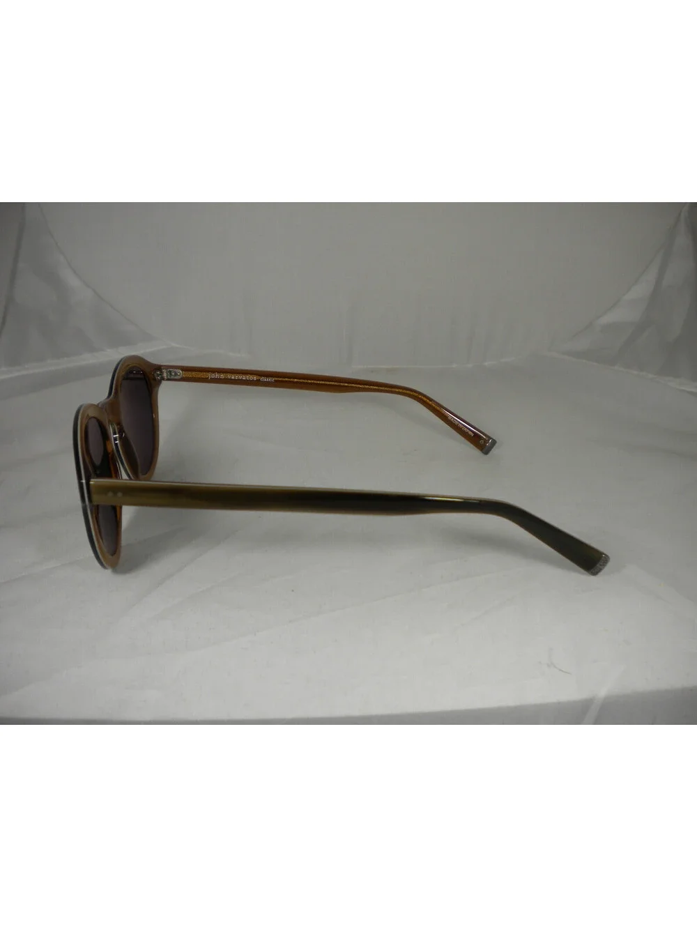 John Varvatos V519 Olive Horn Polarized (JV-14)